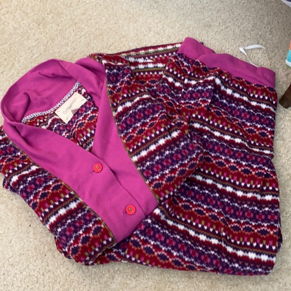 Cuddl Duds Other - Cuddl Duds Fleece Pajamas